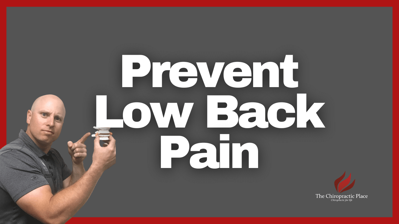 Stop Low Back Pain Before It Starts | The Chiropractic Place